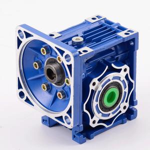 NMRV Brushless Motor Right Angle Reducer Magnet Construction Worm <b>Gear</b> <b>Box</b> Small Size D110BLD2000-310A-30S/RV075-60' NMRV Turbin - Product Image 1