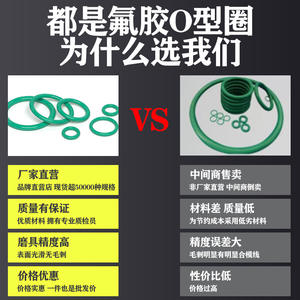 Joint torique en caoutchouc fluoré, diamètre intérieur 1,2 mm, épaisseur 2,4 mm, joint d'étanchéité standard pour soupapes de cylindre automobile - Product Image 4