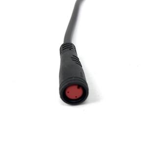 Güneş su geçirmez kablo 2 çekirdek açık M8 su geçirmez konnektör tel 3A kablo montajı - Product Image 2