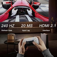 Projecteur Mini Portable Formovie V10 4K avec Latence d'Entrée de 12 ms, Taux de Rafraîchissement de 240 Hz, UHD, 2500 ANSI Lumens, Wifi