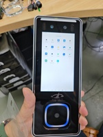 HFSecurity FR05P Huifan - Control de Acceso con Reconocimiento Facial Dinámico, Escáner de Control de Acceso para Empleados, Escáner Biométrico Multimodal