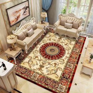 Tapis de sol 3d lavable de luxe pour salon tapis de priere islam tapis 3d imprimé moquette pour salon tapis salon moderne - Product Image 4