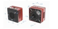Caméra de microscope haute résolution, imagerie thermique Flir, vision nocturne, objectif de caméra LWR pour drone