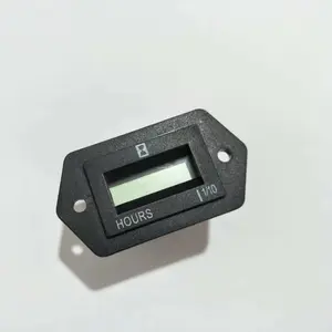 Counter Hour Meter Factory Wholesale LY-600 Lcd Hour Meter Counter Mechanical LCD Display Meter For Motor Or Engine Uses 6 Digits Dc24v 36v