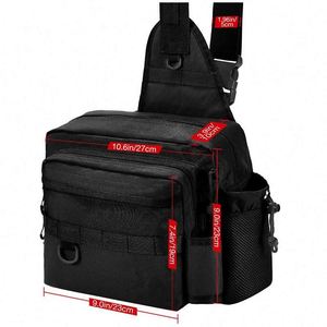กระเป๋าตกปลาแบบสะพายกันน้ำ BSCI สำหรับใส่อุปกรณ์ตกปลา กระเป๋าเก็บของสำหรับตกปลา กระเป๋าตกปลาแบบสะพายข้าง - Product Image 4