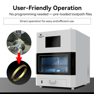 Độ Chính Xác Cao 4-Trục Đồ Trang Sức Máy <span class=keywords><strong>CNC</strong></span> Vàng Bạc Khắc & Cắt Thiết Bị Cho Độ Chính Xác Đồ Trang Sức Làm - Product Image 6