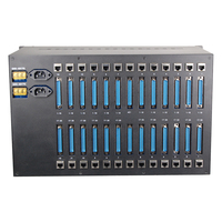 Multiplexeur PCM MUX 360 canaux fxo fxs fibre optique multiplexeur analogique pour téléphonie