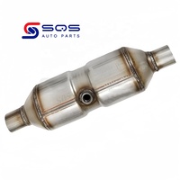 Convertisseur catalytique universel trois voies de haute qualité SQS OEM/ODM, EURO 3/4/5, pour échappement de voiture