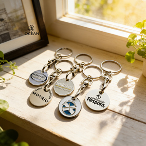 Jetons de chariot personnalisés imprimés en sérigraphie, de bonne qualité, cadeau de collection - Product Image 1