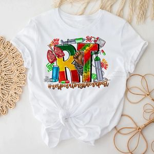 Thérapeute respiratoire histoire noire DTF impression par transfert de chaleur fer sur autocollants Sublimation pour vêtement chemise sweat oreillers - Product Image 6