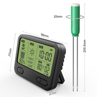 MLM HG01 Nouveau capteur intelligent d'humidité du sol sans fil Bluetooth, application Tuya, moniteur de plantes en temps réel, détecteur de température et d'humidité du sol
