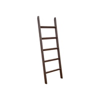 Décoration d'intérieur : Étagère échelle décorative en bois à 5 niveaux, personnalisable, pour couvertures, édredons et serviettes, support inclinable pour couvertures