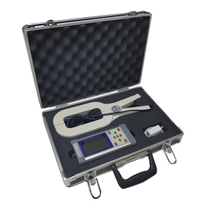 0~10A Probador de Corriente de Tierra de 0.0001mA con Antiinterferencia Extrema, Pinza Amperimétrica de Doble Bobina, Resolución LCD, Alimentación por Batería - Product Image 2