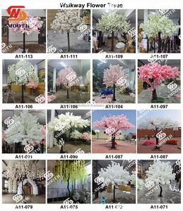 ต้นซากุระประดิษฐ์สีเบจสวยหรู พร้อมดอกเบเบี้ยร์เบธ ราคาดี - Product Image 3