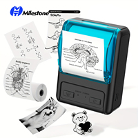 Printer Thermal Portabel MHT-P11 58mm Mini 2 inci Nirkabel Android POS untuk Penggunaan Mobile dengan Kertas Thermal