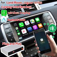 Boîtier d'interface CarPlay amélioré pour Range Rover Jaguar Series, module d'interface sans fil CarPlay Android Auto, moniteur multimédia HD