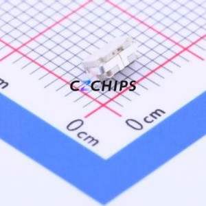 1TS003A-1600-3500A-CT Tactile Switch SMD,2x4mm Switch Single Pole Single Throw Rectangle Button 1.6N Horizontal Mount - Product Image 2