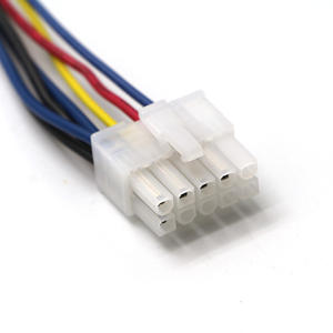 Câble d'alimentation PCI Express 8 broches vers double Molex 4 broches, câble répartiteur d'alimentation PSU 18AWG pour PC de bureau, GPU et disque dur - Product Image 4