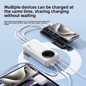 Batería Externa Portátil Transfronteriza de 30.000 mAh de Gran Capacidad, Sin Etiquetado Falso, Pantalla Digital, Carga Rápida 3C, Iones de Litio - Product Image 3