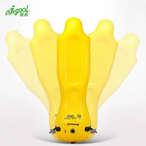 Professionale giallo aria dummy per guanti da portiere di <span class=keywords><strong>calcio</strong></span> di formazione - Product Image 1