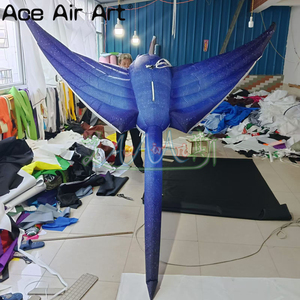 Manta Raya Inflable Gigante Publicitaria con Luz LED para Decoración - Product Image 1