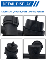 MANER Valve de contrôle du noyau du liquide de refroidissement pour voiture Valvula de 1J0819809 pour Audi A4 A5 Q5 Seat VW GOLF 2.0T 3.0T