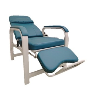 Silla Reclinable Individual Ke Ming con Marco Metálico y Ajuste Manual para Uso en Hospitales y Clínicas - Product Image 4