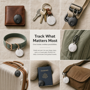 Smarter Tracker-Tag Air Tag Kabelloser Tag für IOS Find My <span class=keywords><strong>APP</strong></span> Tracking GPS-Tracker Anti-Verlust Autoschlüssel Haustier Kinder Finder Haustier-Tracker - Product Image 3