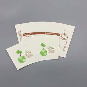 Customized Printing Single Wall Paper Cup <b>Fan</b> for Hot Drinks - Product Image 6