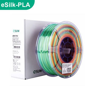 เส้นใยพิมพ์สามมิติ ESUN eSilk-PLA สีรุ้งหลากสี - Product Image 1