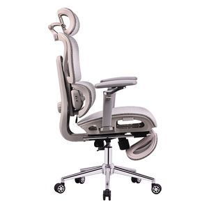 Échantillon <span class=keywords><strong>Gratuit</strong></span> - Chaise de Bureau Ergonomique Pivotante en Maille, Économique, la Moins Chère sur Alibaba, avec Accoudoirs Réglables - Product Image 3