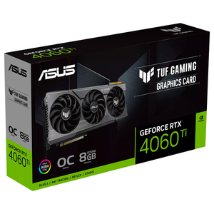 การ์ดจอ ASUS TUF Gaming GeForce RTX 4060 Ti 8GB GDDR6 OC Edition พร้อมอินเทอร์เฟซหน่วยความจำ 128 บิต การ์ดแสดงผล RTX4060Ti - Product Image 4