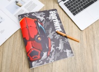 Precio competitivo papelería Pp Material Iron Man portátil dos agujeros Carpeta de hojas sueltas