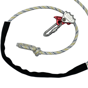 Arnés de seguridad de posicionamiento de trabajo ajustable certificado CE con mosquetón de gancho a presión de aluminio Cordón de protección contra caídas - Product Image 6