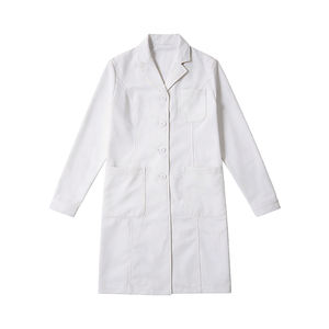 Batas de Doctora Personalizadas OEM ODM para Mujer, Tejido Liso de Hilado Fino, Batas de Doctora para Mujer - Product Image 1
