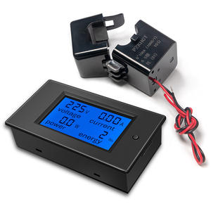 मोर PZEM-061 4-इन-1 एकल चरण डिजिटल बिजली मीटर ऊर्जा मीटर एम्पीयर वोल्टेज मीटर स्प्लिट सीटी - Product Image 1