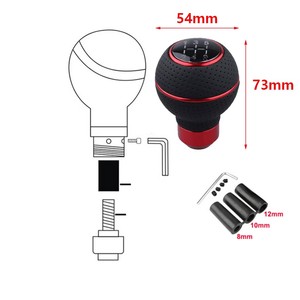 5-speed General Motors Shift Knob M12 for Manual Transmission Knob Shift Lever - Product Image 2