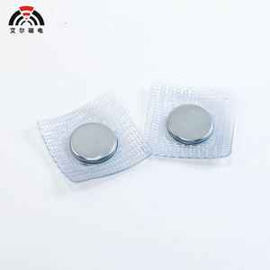N52 N35 PVC blocco lavabile magnete magnetico invisibile invisibile con bottone magnetico nascosto per vestiti - Product Image 4