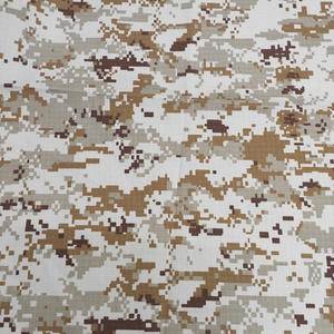 2025 nuevo polialgodón impermeable Anti-Mosquito estampado reactivo tela de camuflaje resistente al desgarro sarga camuflaje Ripstop tela - Product Image 4