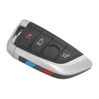 Clé de voiture télécommandée XNRKEY 3/4 boutons, puce ID49, 315/434/868 MHz, pour BMW Série F CAS 1 3 5 6 7 320 325 330 520 525, noire