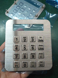 迷你有趣的工作6厘米 * 6厘米访问控制金属键盘 - Product Image 5