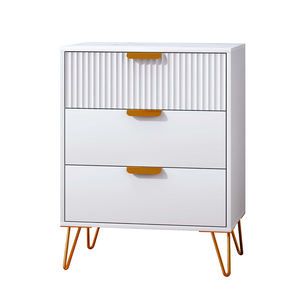 ชุดโต๊ะเครื่องแป้งสีขาวสำหรับเฟอร์นิเจอร์ห้องนอน4ชิ้นดีไซน์ใหม่ - Product Image 6