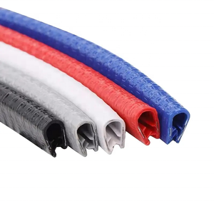 9x6mm setrip pelindung pintu mobil bentuk U karet unik, setrip pelindung goresan pinggiran karet - Product Image 3