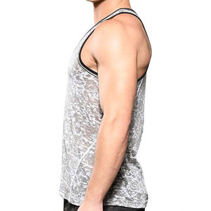 Ropa de verano para hombres, ropa de gimnasio, camisetas de calidad superior para hombres, uso de músculos, Fitness, logotipo personalizado, camiseta sin mangas con músculos para hombres - Product Image 5