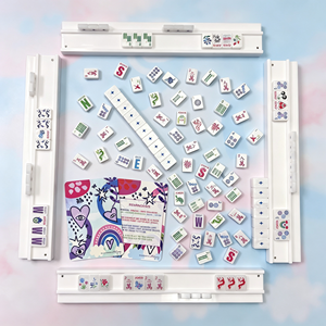 In-stock New-style Modern American Mahjong <strong>Lucky</strong> <strong>Charm</strong> <strong>Cereal</strong> Entertainment Custom-made Acrylic Mahjong Tiles - Product Image 4