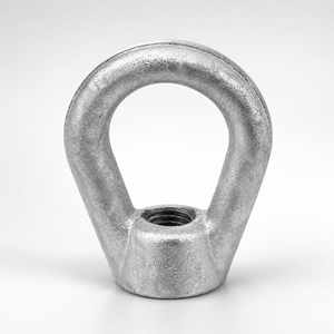 Écrous ovales en vrac forgés haute résistance galvanisés testés en pulvérisation de sel pour la fixation de câbles de sous-stations - Product Image 1