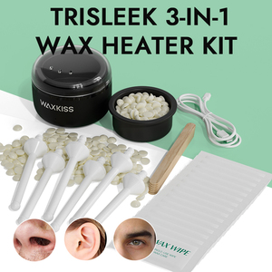 Dễ Dàng Để Làm Sạch 8Ml Mini Silicone Mũi Sáp Nồi Kit Xách Tay Màu Đen Sáp Làm Lông Máy Cho Tai Tóc Loại Bỏ Lông Mày Hình - Product Image 2