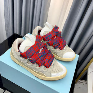 <span class=keywords><strong>Scarpe</strong></span> da Corsa Moda Europea e Americana 2025 con Tomaia in Rete, <span class=keywords><strong>Suola</strong></span> Spessa, Allacciatura, Patchwork Invernale per Coppie - Product Image 6