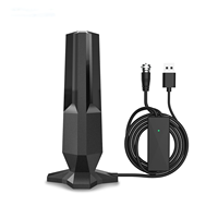 Antuko Indoor 4K 1080P Lange Afstand TV Antenne met Versterker en Coaxiale Kabel voor het Ontvangen van Digitale TV Signa's