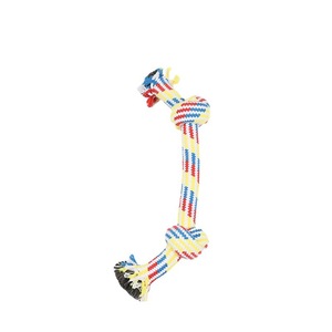 Jouets pour chiens en corde tressée à la machine, double nœud, jouet à mâcher durable pour Teddy Corgi, 25 cm, 45 g, Taille 1, Taille 2, Origine Zhejiang - Product Image 2